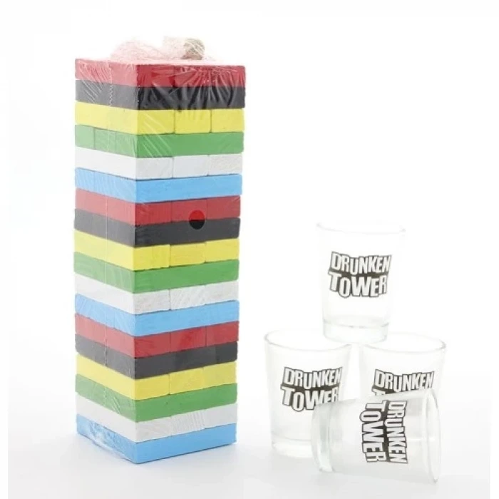 ieg™ Jenga Shot Bardak Oyunu Model 1