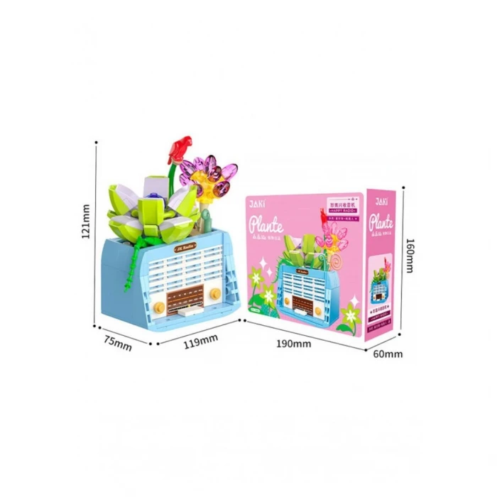 ieg™ JK2717 RADYO MODEL 174 PARÇA BLOCK OYUNCAK