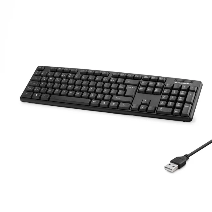 ieg™ Kablolu Standart Klavye Q Siyah HDX2603