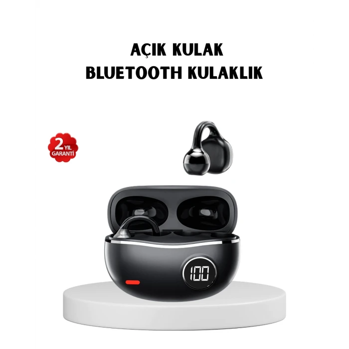 ieg™ Kablosuz Açık Kulak Kulaklık Bluetooth 5.4 Type-c Hızlı Şarj 30 Saat