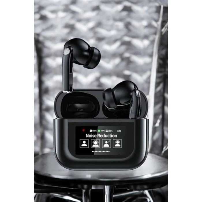ieg™ Kablosuz Bluetooth Kulaklık Ekranlı Uzun Şarj Süreli ANC Destekli