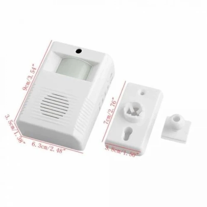 ieg™ Kablosuz Hareket Sensörlü Konuk Karşılama Kapı Alarm Sistemi Seti