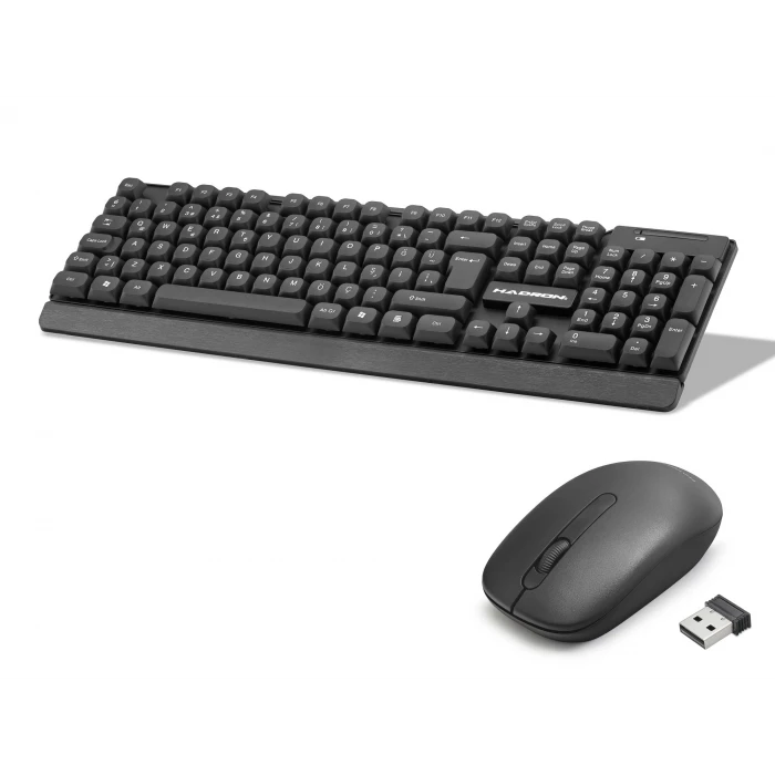 ieg ™ Kablosuz Klavye Ve Mouse Seti - Siyah HD843
