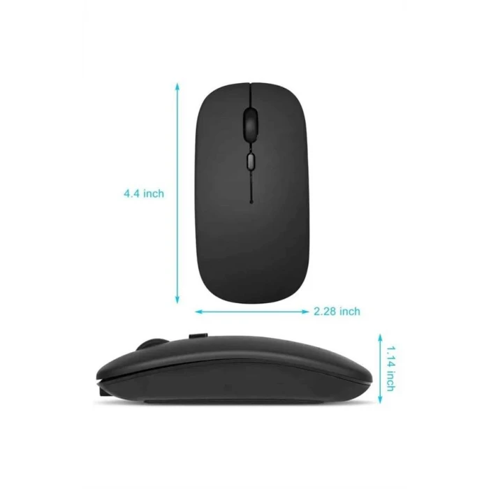 ieg™ Kablosuz Mouse Fare Şarjlı Bluetooth Wireless Çift Modlu Sessiz