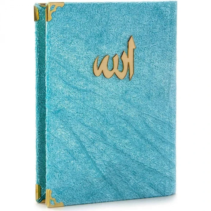 ieg ™ Kadife Yasin Çanta Boy Mavi