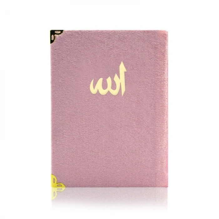 ieg ™ Kadife Yasin Çanta Boy Toz Pembe