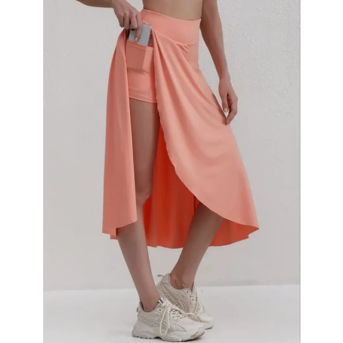 ieg™ Kadın Cep Detay Taytlı Sandy Etek