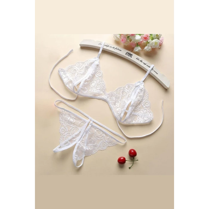 ieg™ Kadın Dantelli Sütyen Külot Takımı 5li Set
