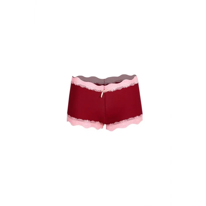 ieg ™ Kadın Pamuklu 2li Boxer Bordo