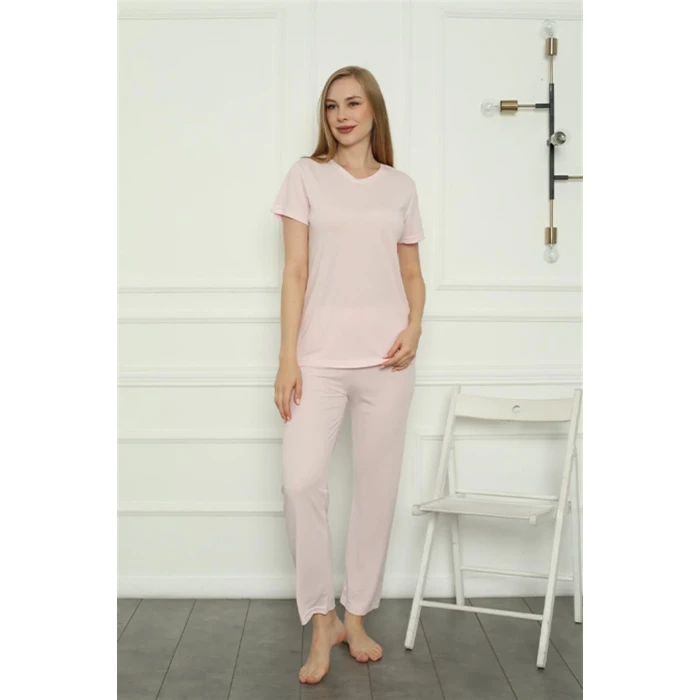 ieg ™ Kadın Penye Pijama Takım Pembe