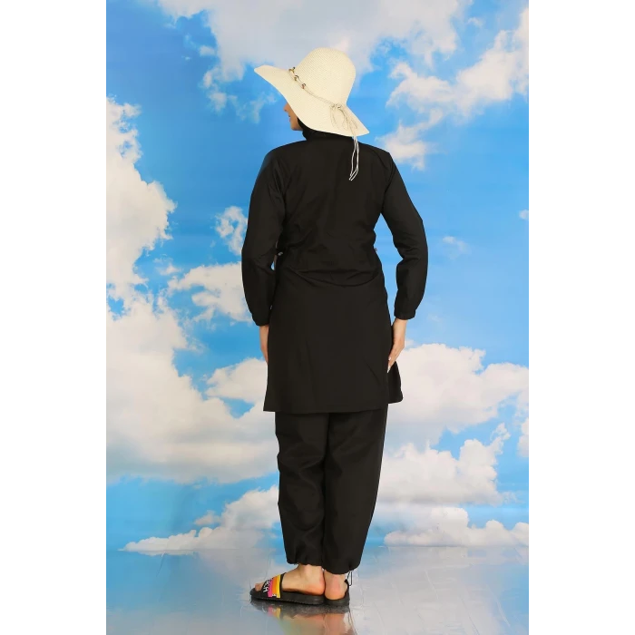 ieg ™ Kadın Tam Tesettür Mayo Siyah