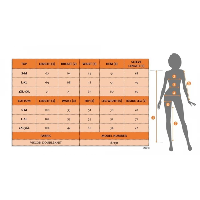 ieg™ Kadın Uzun Kollu Bisiklet Yaka Viskon Iki Iplik Bluz Ve Pantolon Ikili Takım