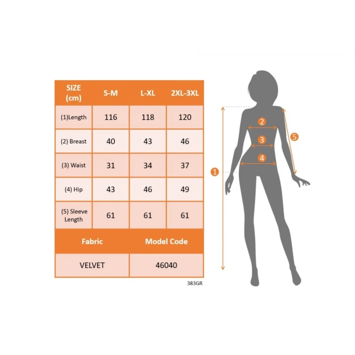 ieg™ Kadın Uzun Kollu Kruvaze Yaka Belden Büzgü Detay Midi Kadife Elbise