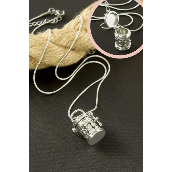 ieg™ Kafes Figürlü Çelik Kolye