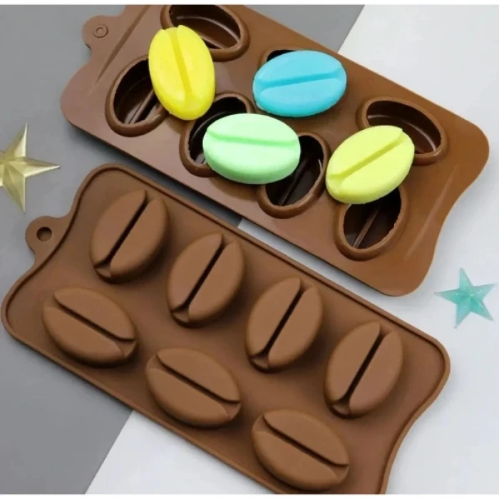 ieg™ Kahve Çekirdeği Şekilli Silikon Kalıp