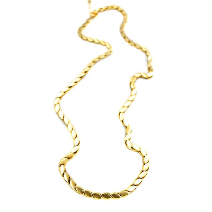 ieg™ Kalın Uzun Arpa Zincir Kolye - Altın