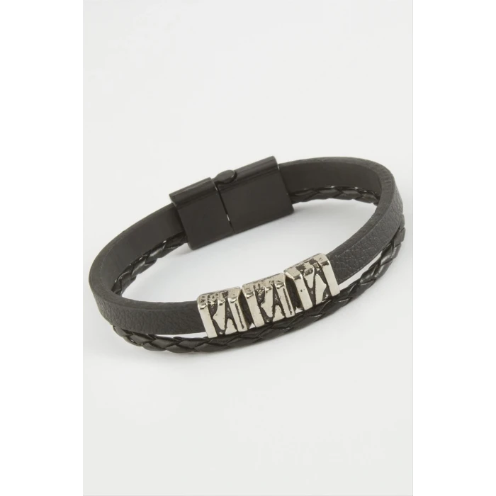 ieg™ Kaliteli Mıknatıslı Suni Deri Bileklik