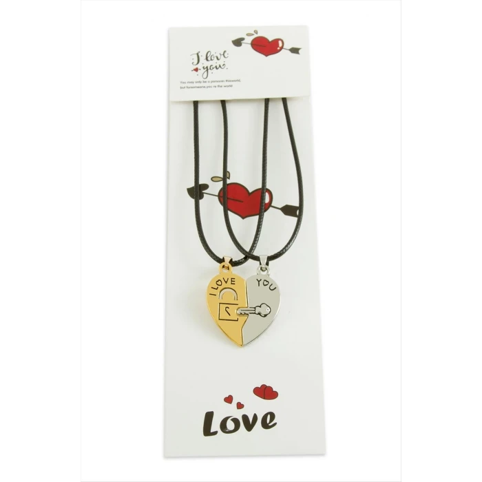 ieg™ Kalp Arkadaşlık Kolyesi (Çift Kolye)