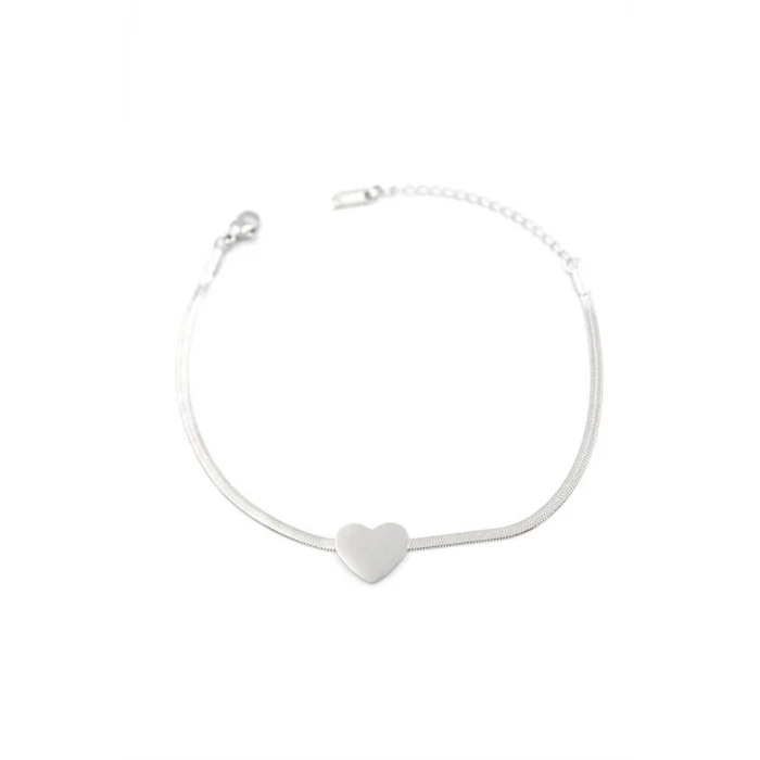 İEG Kalp Bileklik - Gümüş