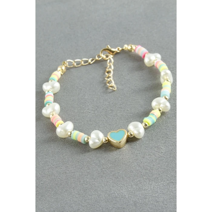 ieg™ Kalp Fimo İnci Bileklik