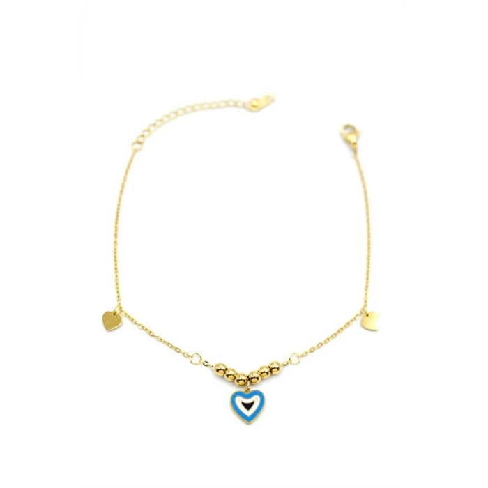 İEG Kalp Halhal - Altın