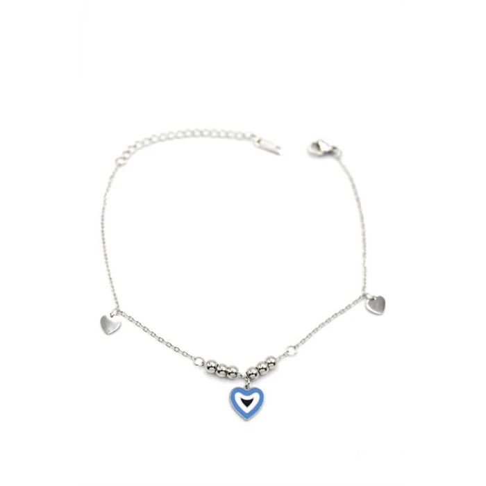 İEG Kalp Halhal - Gümüş