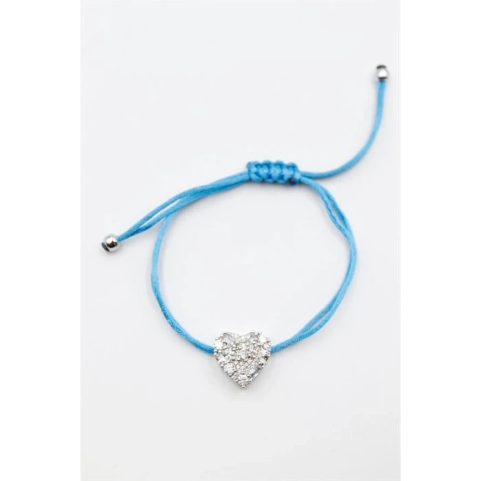 ieg™ Kalp İp Bileklik - Turkuaz