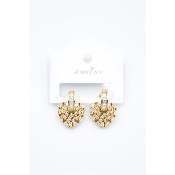 İEG Kalp Küpe - Altın