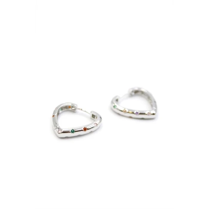 ieg™ Kalp Küpe - Gümüş