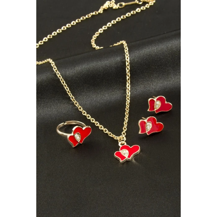 ieg™ Kalp Mineli Set Kolye