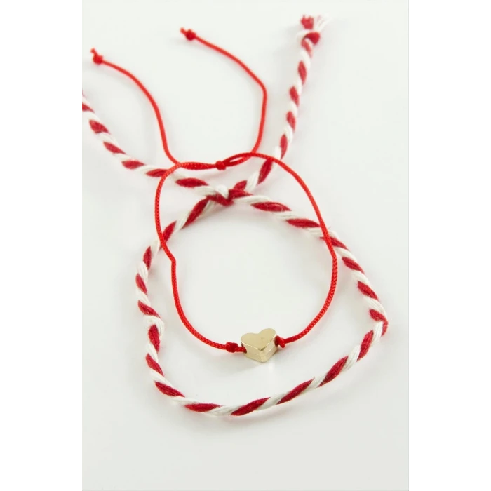 ieg™ Kalp Şans İp Bileklik