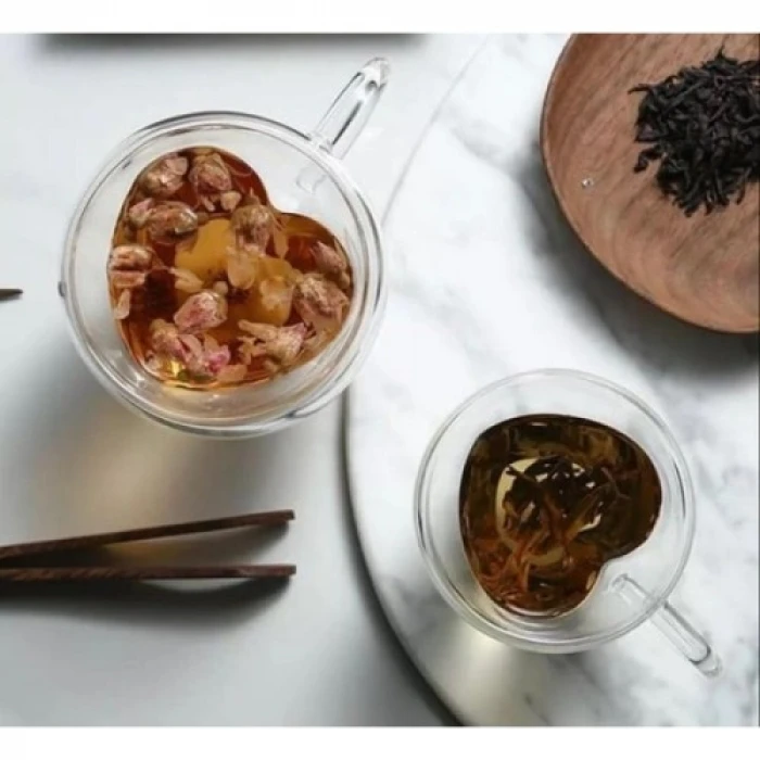 ieg™ Kalp Şeklinde Cam Bardak