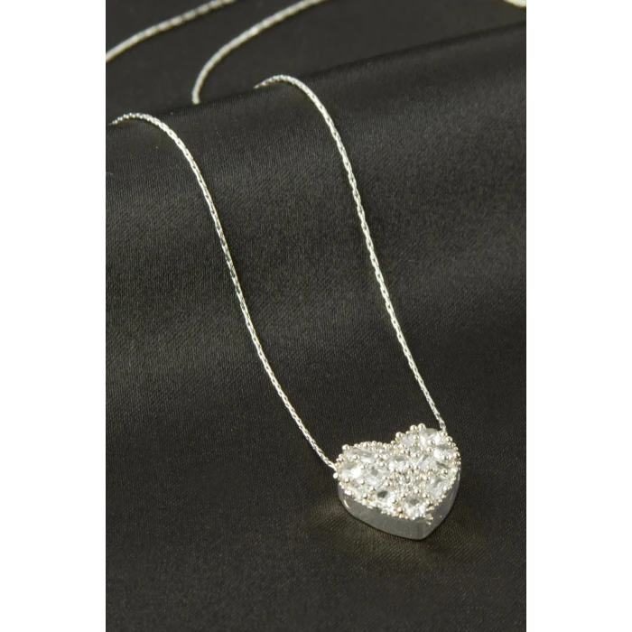 ieg™ Kalp Zirkon Taşlı Kolye