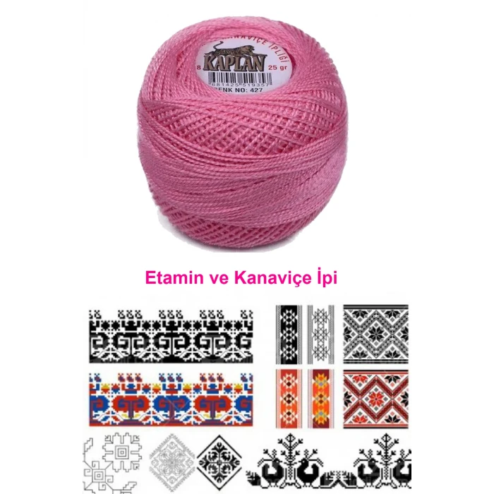 İEG Kaplan Etamin Ve Kanaviçe İpi 8 No Kod/Renk: 427 -