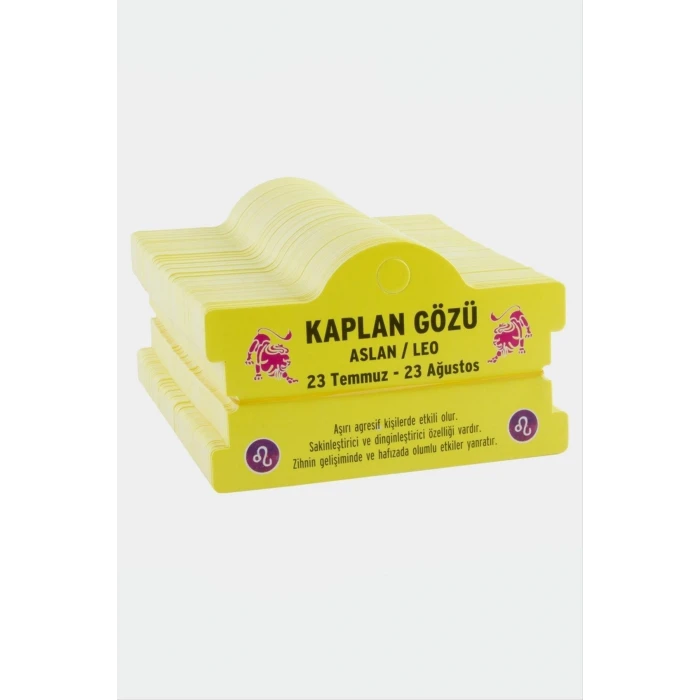 ieg™ Kaplan Gözü & Aslan Burç Bileklik Kartı