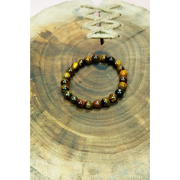 ieg™ Kaplan Gözü Doğal Taş Bileklik Kutulu