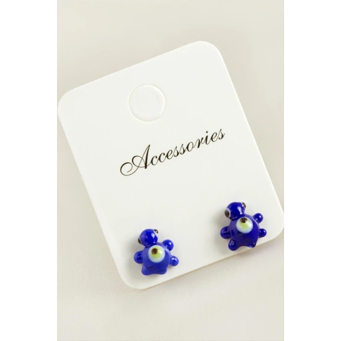 ieg™ Kaplumbağa Cam Küpe