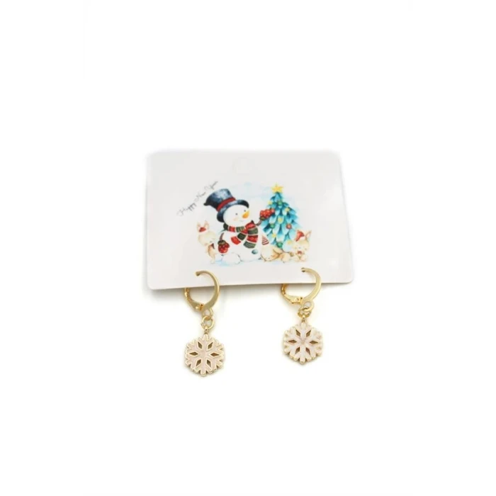 ieg™ Kar Tanesi Yılbaşı Küpe - Altın