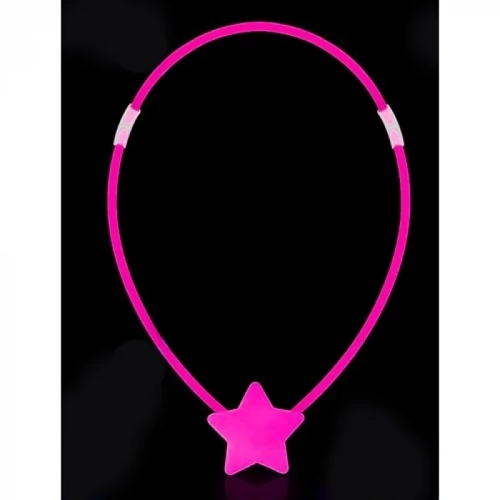 ieg™ Karanlıkta Yanan Glow Stick Yıldız Kolye - 6 Adet