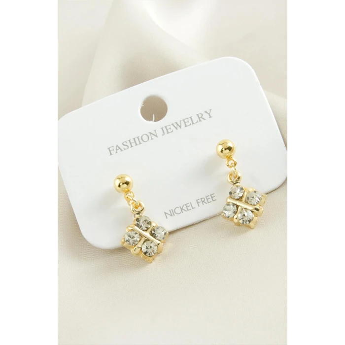 ieg™ Kare Taşlı Küpe