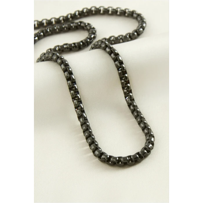 ieg™ Kare Zincir Çelik Kolye 45 cm