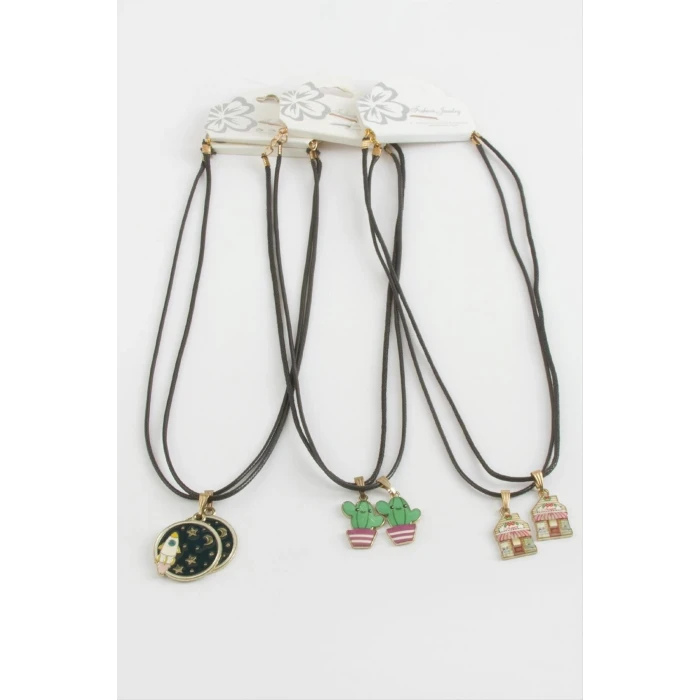 ieg™ Karışık Arkadaşlık Kolyeleri (Çift Kolye)