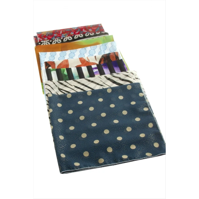 ieg™ Karışık Desenli Şifon Fular 50 cm