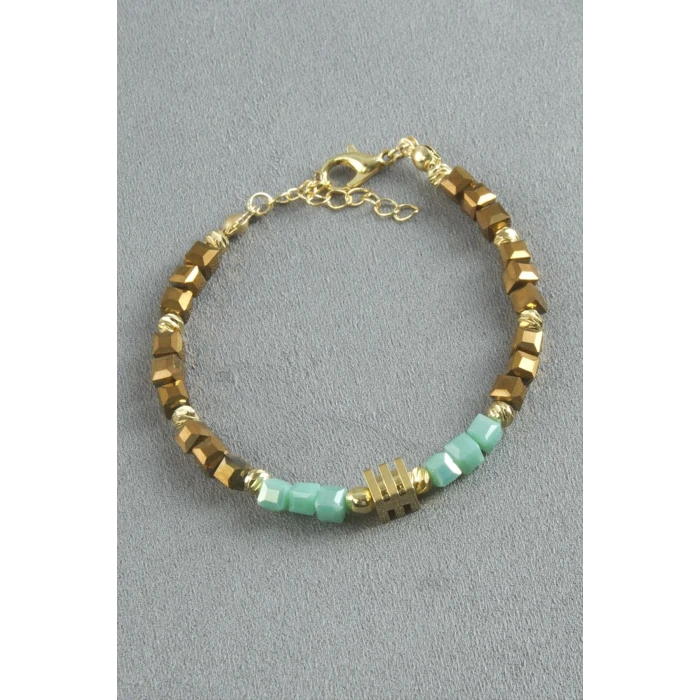 ieg™ Karışık Figürlü Küp Kristal Bileklik