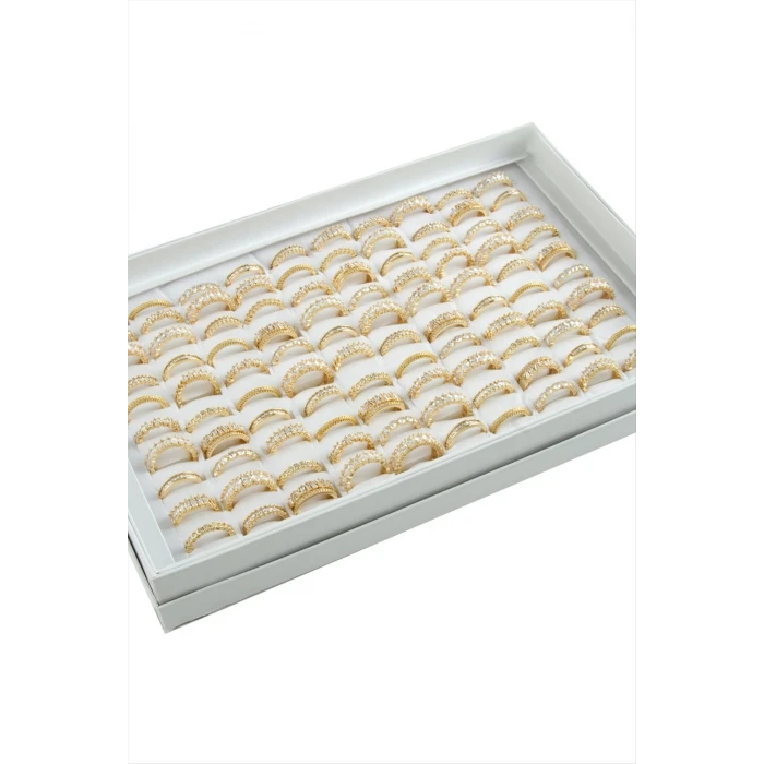 ieg™ Karışık Lüks Baget Zirkon Taşlı Yüzük