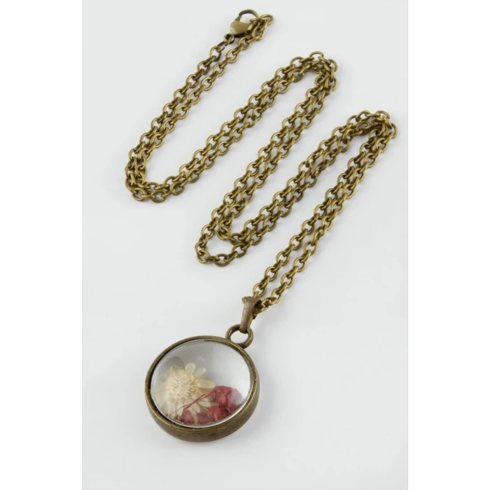 ieg™ Karışık Renkli Çiçek Canlı Kolye