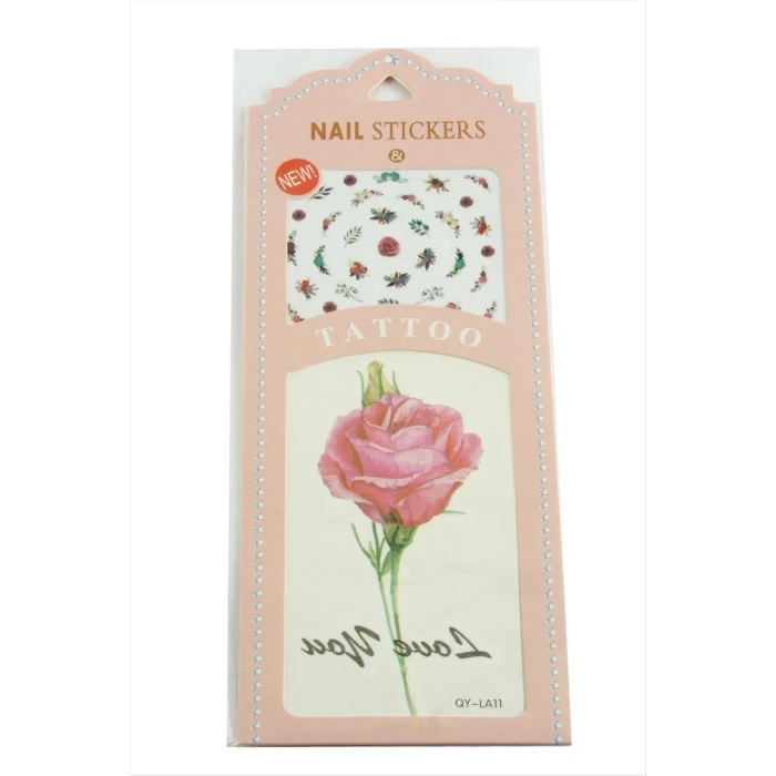 ieg™ Karışık Tattoo Dövme Sticker 1 Adet