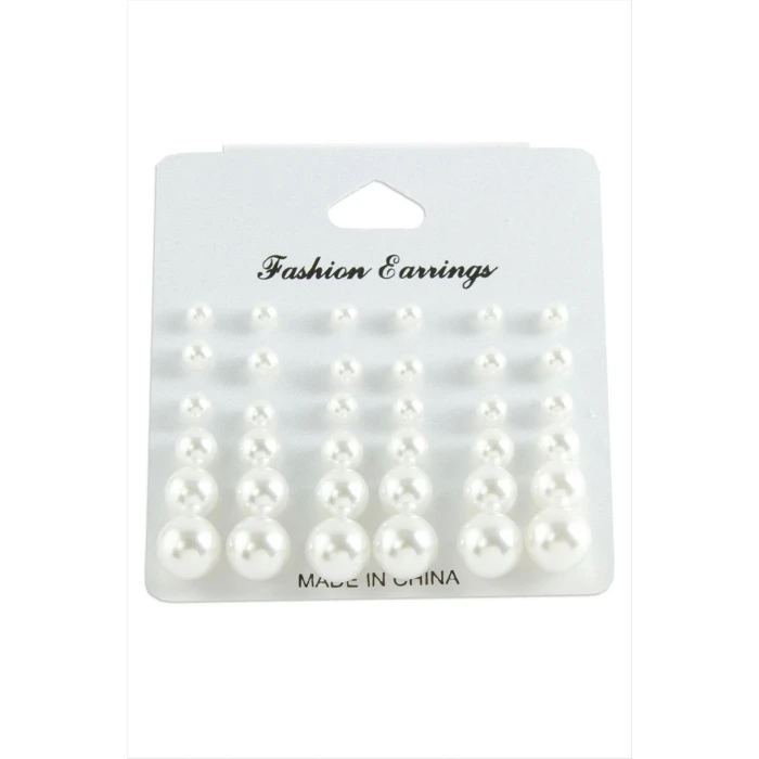 ieg™ Kartlı İnci Küpe 36 Adet