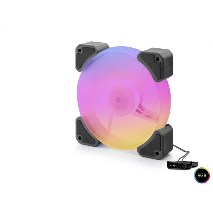 ieg™ Kasa Fanı Rgb 12 Cm - Siyah ND2660