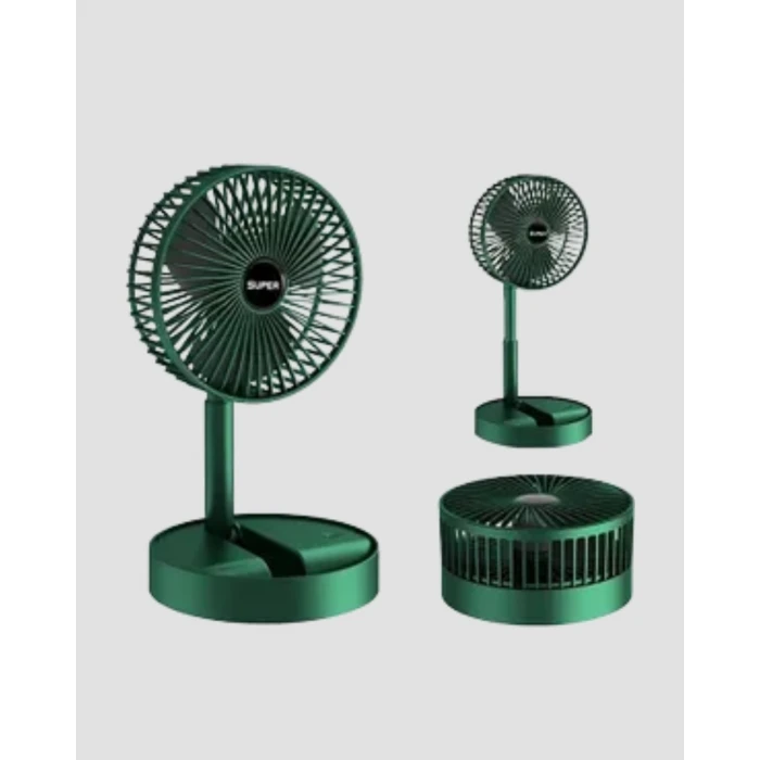ieg™ Katlanabilir Mini Fan – 3 Kademeli Soğutma, Şarjlı